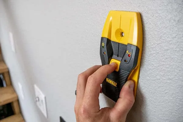 bathroom mirror bracket installation stud finder