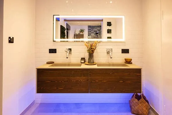 LED lighting for bathroom