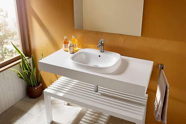 semi inset basin