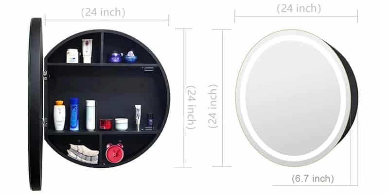 Round Medicine Cabinet