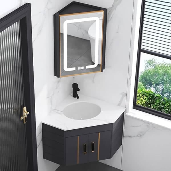 Corner Vanity