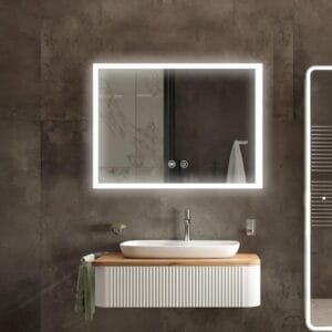 Edge-aligned LED border lighting