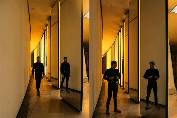 application commercial corridor mirrors