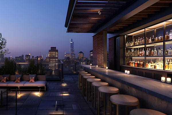 application hospitality Rooftop Bar n Sky Lounge